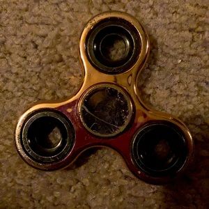 Golden Fidget spinner